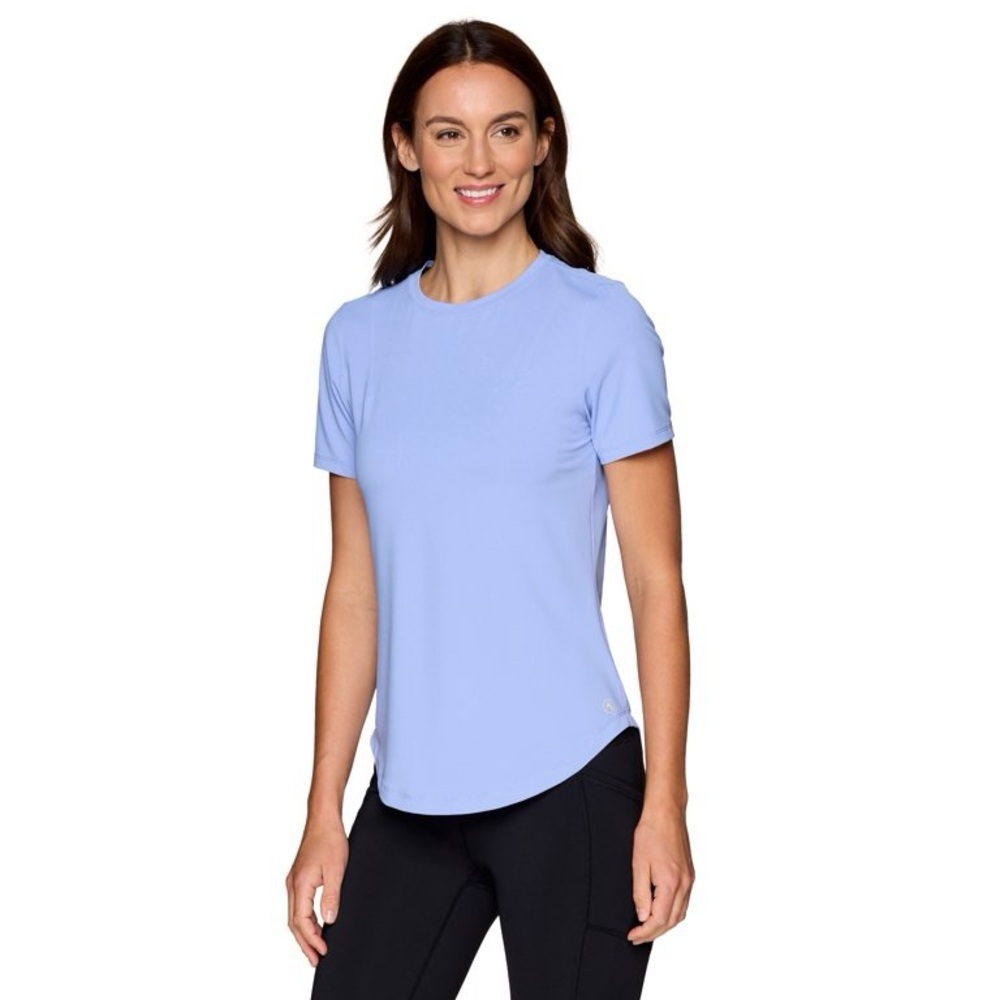 Avalanche Women’s Tee Short Sleeve UPF 50+ Blue NWT Size Small